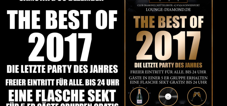 SA. 30.12.2017 –  THE BEST OF 2017